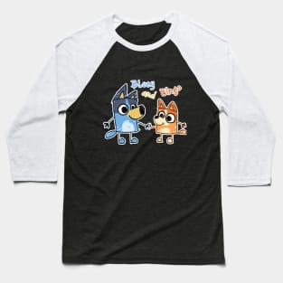 Heeler Sisters Doodle Baseball T-Shirt